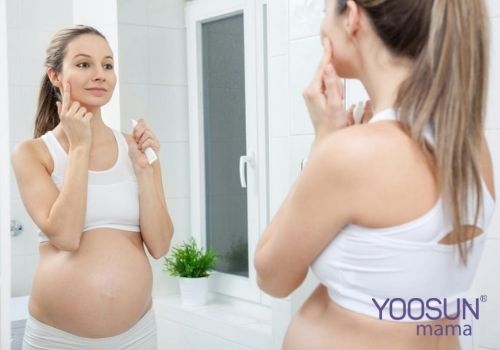 Bà bầu chăm sóc da như thế nào