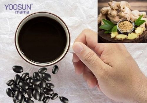 Cách giảm cân bằng đậu đen và gừng