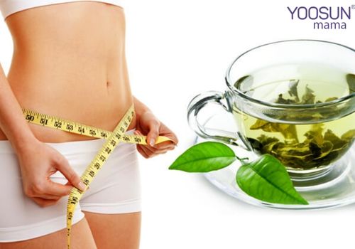 uống nước trà xanh có giảm cân không