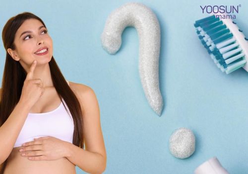 hình ảnh thử thai bằng kem đánh răng