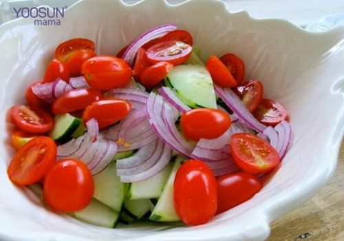 salad cà chua giảm cân đúng cách