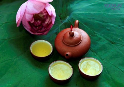 Trà lá sen giảm mỡ máu