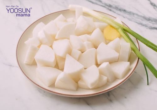 Cách chế biến củ cải trắng để giảm cân