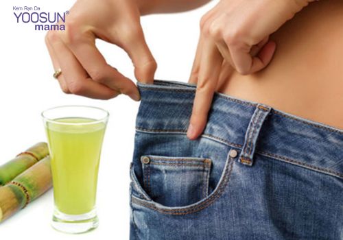 Cách giảm béo bằng nước mía