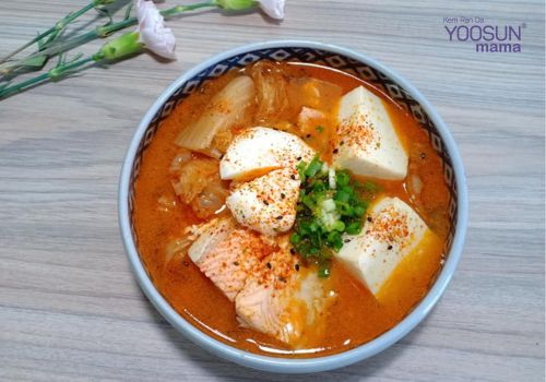 Canh kim chi giảm cân