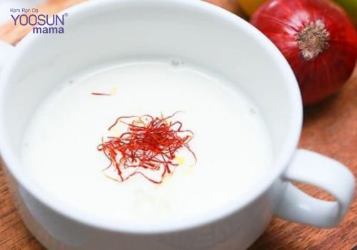 Cách pha saffron giảm cân