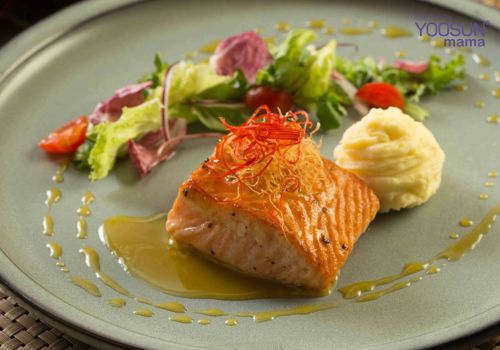 lườn cá hồi có giảm cân không