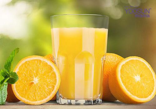 Uống nước cam giảm cân không