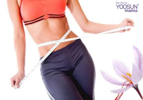 uống saffron có giảm cân không