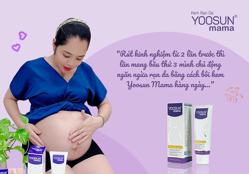 Bà bầu phạm thị dung dùng kem mama