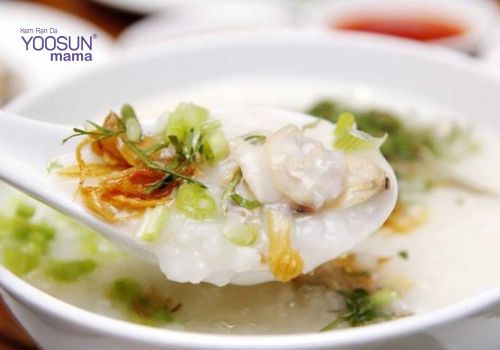 thực đơn giảm cân với cháo trắng