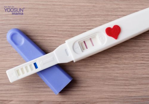 thử que 2 vạch đậm nhưng không có thai