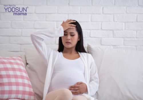 cách giảm đau đầu khi mang bầu
