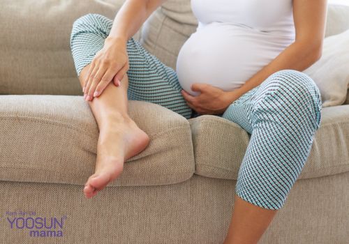 Phụ nữ mang thai bị phù chân có sao không