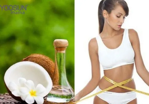 giảm cân từ dầu dừa