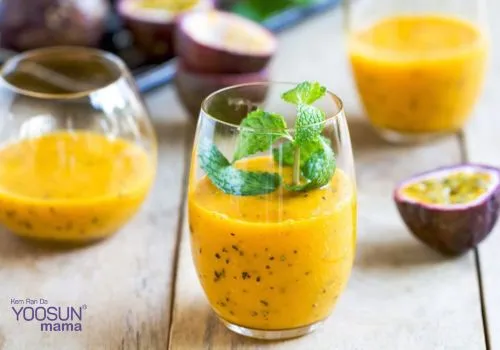 uống nước chanh dây có giảm cân không