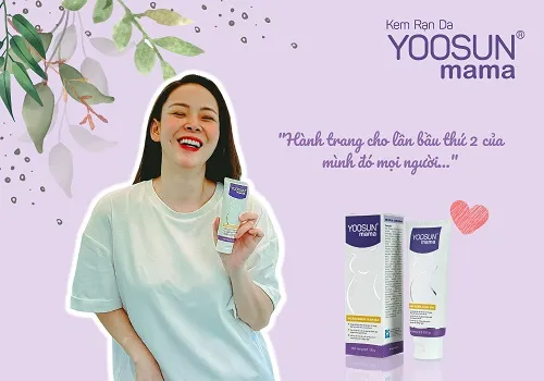 Hình ảnh nữ diễn viên Diễm Hương sử dụng kem Yoosun Mama Nữ diễn viên Diễm Hương sử dụng kem Yoosun Mama