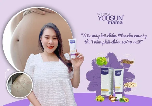 Nữ diễn viên Hồ Bích Trâm dùng kem yoosun mama