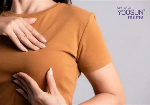 đau vú khi có bầu