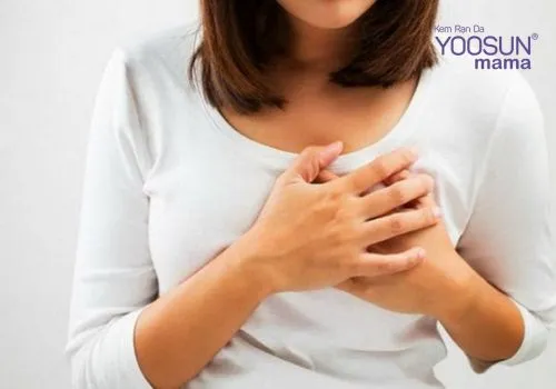 Đau vú khi có thai